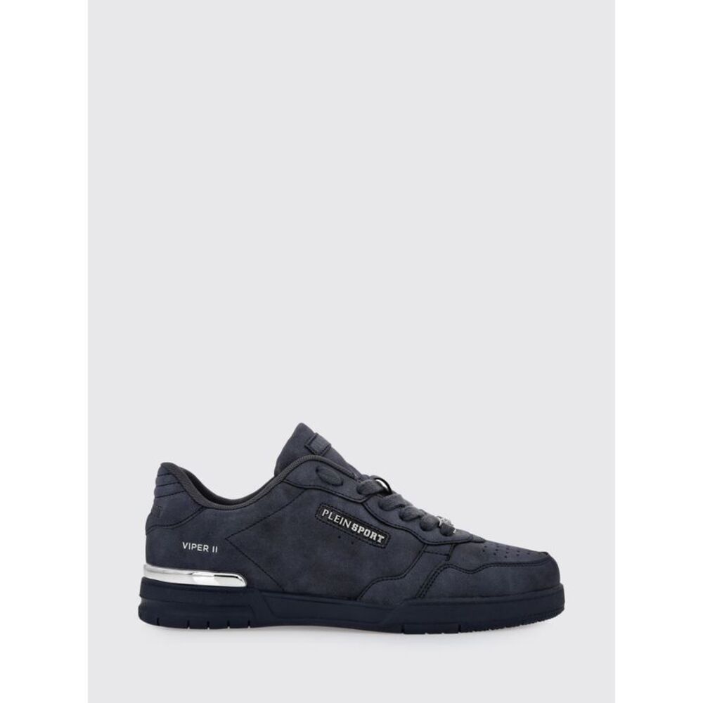 Plein Sport Men Viper Ii Nubuck Sneakers Plein Sport